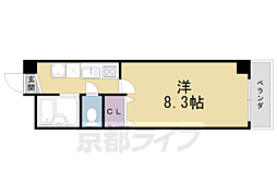 ジュンナインビル 1Kの間取図画像