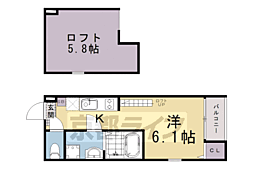 ハーモニーテラス深草東伊達町II 1階/102