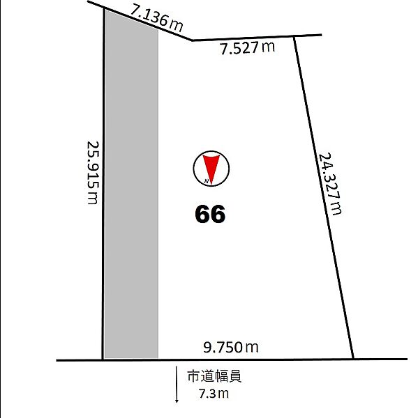 区画図：301000104069