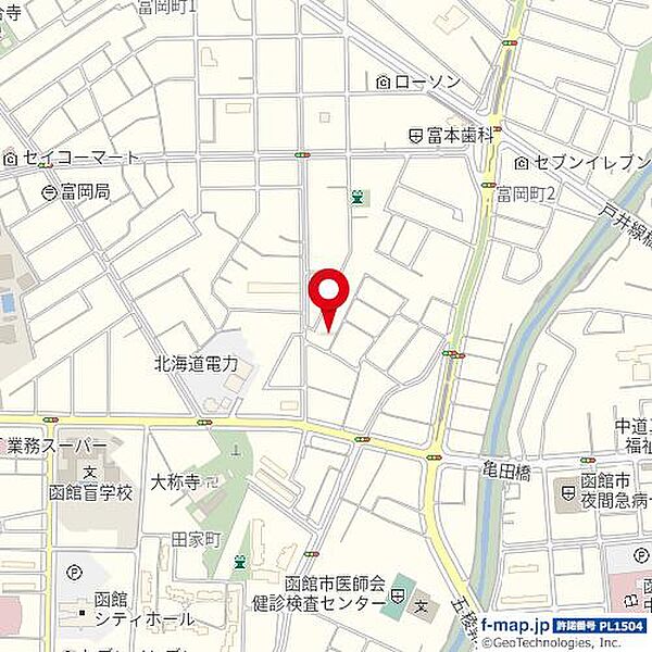 地図を拡大表示