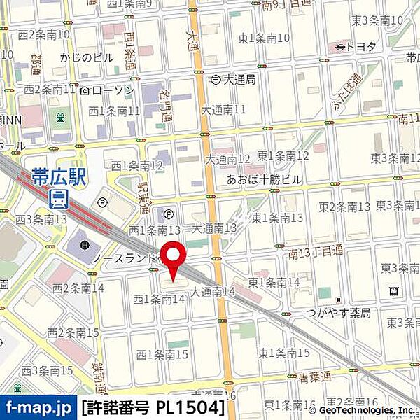 apartment 北海道帯広市西一条南１４丁目
地図を見る