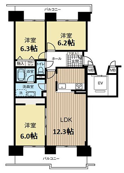 間取り：301000109812