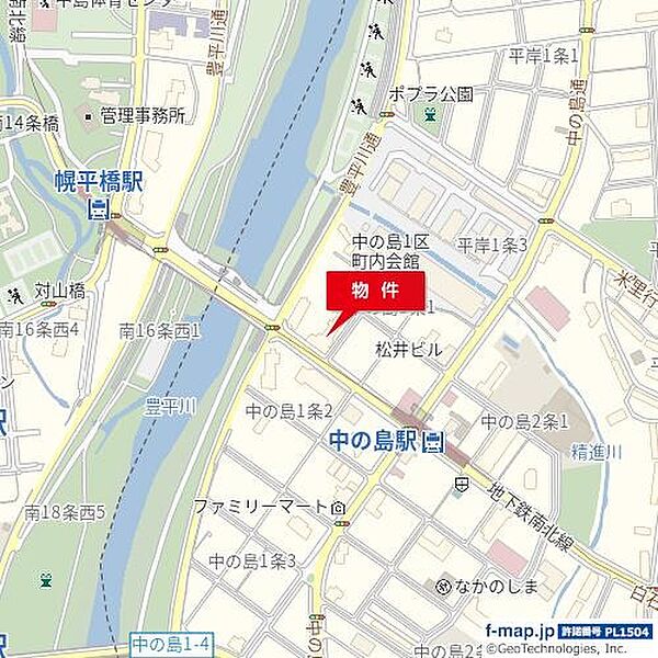 地下鉄中の島駅から徒歩2分！
