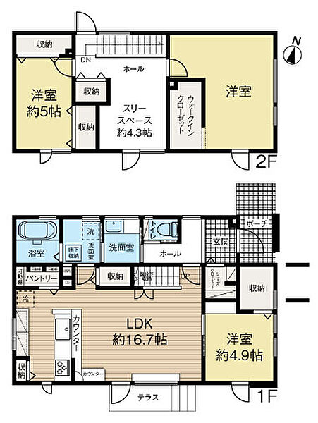 detached 北海道北広島市青葉町３丁目10-3
地図を見る
