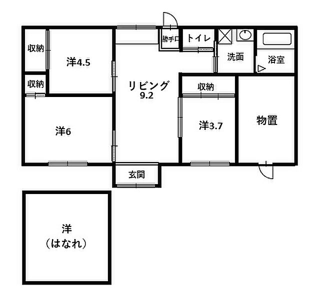 海南市重根・中古戸建・54455 3LDKの中古一戸建て情報【スマイティ】物件番号：307144718