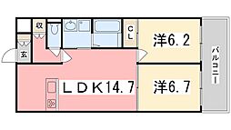 妻鹿駅 6.6万円