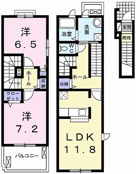 同じ建物の物件間取り写真 - ID:228048074502