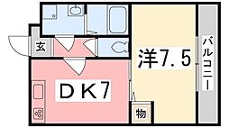 間取図画像 1DK