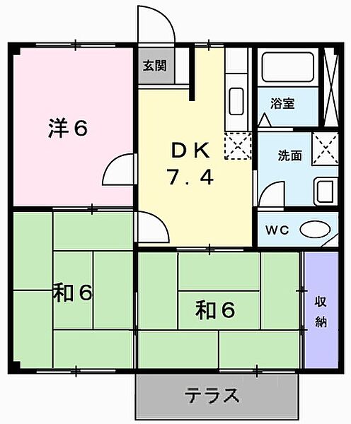 同じ建物の物件間取り写真 - ID:228048482969