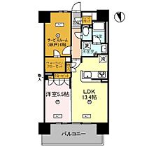 ウエリス姫路　1010号室 1010 ｜ 兵庫県姫路市忍町（賃貸マンション1LDK・10階・57.26㎡） その2