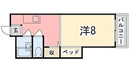間取図画像 1DK