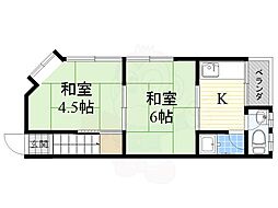 第5寿コーポ 2階/-
