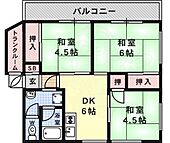 高槻市別所新町 4階建 築48年のイメージ