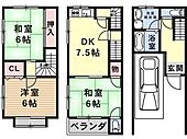 高槻市浦堂１丁目 3階建 築26年のイメージ