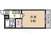 高槻市川西町２丁目 6階建 築34年のイメージ