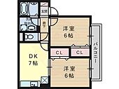 高槻市大冠町２丁目 2階建 築26年のイメージ