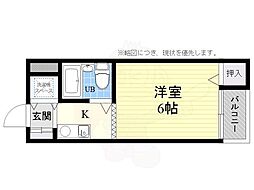 芥川グリーンハイツ 3階/305