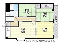 高垣ハイツ 1階/-