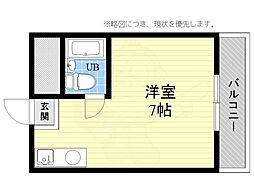 ステップ上牧 3階/-