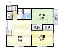 サンハイツOKA 2階/203