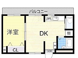 ドムール大倉 2階