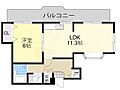 メーデルハイツ湯里3階6.2万円