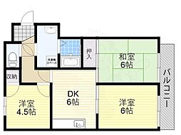 ロワール美章園 2階