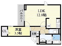 LA MAISON VERTE 西田辺 3階