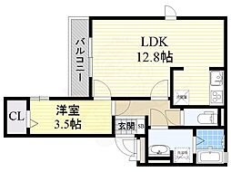 LA MAISON VERTE 西田辺 2階