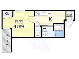 近鉄南大阪線 今川駅 徒歩8分 1階/-