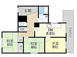 レジデンストーア 5階