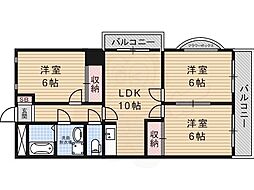 ルミエール天王寺 4階/401