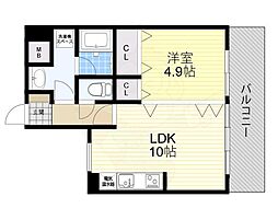 帝塚山クレバービル2 6階/602