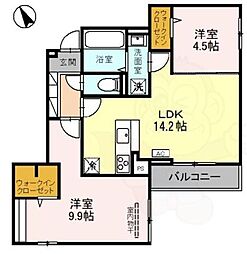 エトワールK 2階/-