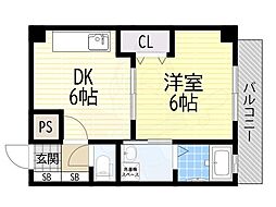 カシェット住吉 7階/-