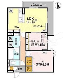 Clashist上住吉 2階