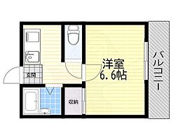 エルベ美章園 2階