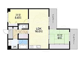 ファミールハイツ緑地公園 3階