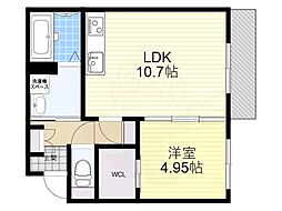 大阪モノレール本線 山田駅 徒歩8分