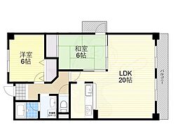 グリーンハイム千里2 5階/-