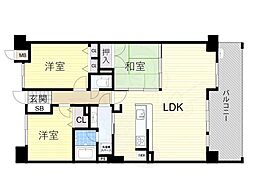 レジディア千里万博公園 3階/-
