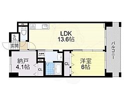 Luxe服部天神 1階/-