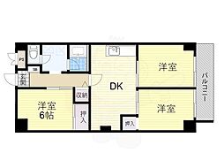 シャンティー豊中 2階/-