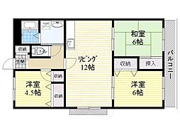 ツインフィールド壱番館 3階/-