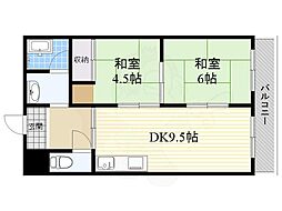 新南千里マンション 4階