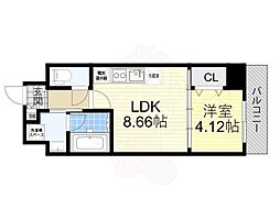 箕面Pleasant 3階/-