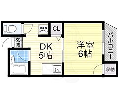 エルドラード箕面2 2階