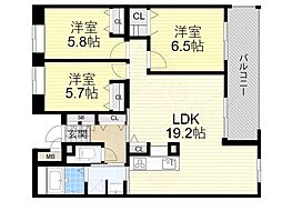 シュロス桃山台 3階/-