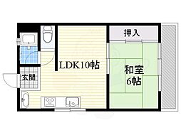 池田ハイツ 4階/-