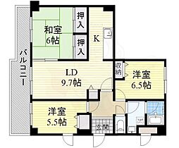 ハイツ桃山2 4階
